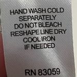 Drew  Anthropologie pastel rainbow button up tie front blouse size large bohemian Photo 8