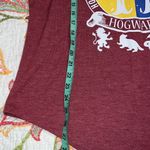 Harry Potter  Hogwarts sz 19 long sleeve vneck t-shirt round hem athletic stripes Photo 6
