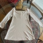 Princess Polly  Star Power Long Sleeve Champagne Mini Dress Size 8 Photo 3