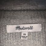 Madewell Grey Cross Back Sweater Size XS Like New Photo 1