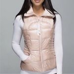 Lululemon 2013 Fluffin’ Awesome Vest Rose Gold Size 6 Ultra Rare Goose Down Vest Photo 2