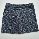 Lulu’s corduroy flowered size small ski skirt Photo 0