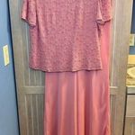 Adrianna Papell  Beaded Silk Two Piece Mother of Bride Groom Dress Size 14 Photo 0