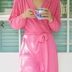 LAKE Pajamas dreamknit robe barbie pink modal Size XS Photo 1