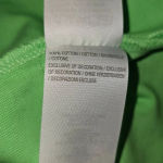 Quacker Factory NWT  Green Embroidered Embellished‎ Bicycle 3/4 Sleeve Top L Photo 4