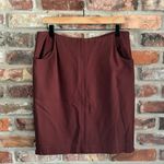 CAbi  3582 Burgundy Boss Pencil Skirt, 10 Photo 2