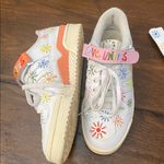 Adidas ' White Sneakers with Colorful Floral Design Photo 3