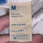 Dockers  white Swiss Dot button Down Long sleeve shirt Photo 6