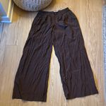 NA-KD Women's Brown Wide-Leg Pants Photo 0