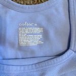 Colsie Asymmetrical Periwinkle Tank Size M Purple Size M Photo 4
