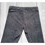 matty m  Olive Green Snake Skin Print Leggings Size Small Tall Fashion Photo 4