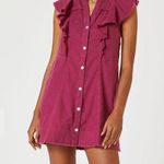 Anthropologie Pilcro Flutter-Sleeve Buttondown Tunic
Dress XS Photo 0
