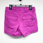 The North Face  Womens Pink Hiking Shorts Regular Outdoor Flat Front Size 2 Photo 3