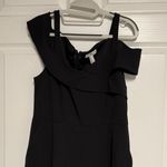 H by Halston New Halston Chic Black One-Shoulder Jumpsuit Photo 1