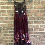 Free People Red and Blue Spaghetti Strap nightgown Photo 1