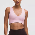 Lululemon  Pink Sports Bra Photo 0