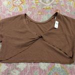 Aerie NWT  Waffle Flip Over Reversible T-Shirt Photo 0