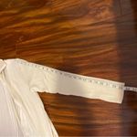 LNA Brushed River Crisscross sides Cream Open Front Long Sleeve Cardigan small Photo 14