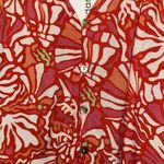 Alex & Jordan Women’s Mod Button Down Long Sleeve Top Blouse Size Large L Pink Photo 4