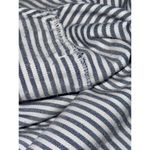 Abercrombie & Fitch  A&F Flannel White Blue Striped Button Down Shirt Size Small Photo 4