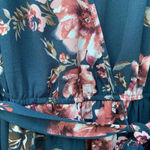 Xhilaration  women's size medium floral pants jumpsuit Photo 3