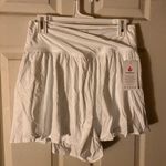 White Flowy athletic shorts Size XL Photo 0