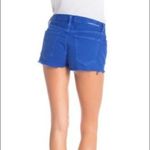 Current/Elliott NWOT Current Elliot Blue The Boyfriend Mid Rise Shorts Photo 1