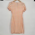 NWT 41Hawthorn Women Orange Casual Dress Medium Plaid Photo 6