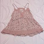 Urban Romantics Pink Floral Tank Top Photo 0
