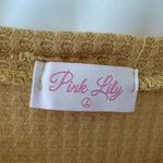 Pink Lily  women’s large patchwork balloon sleeve crewneck top Photo 1