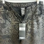 KILLSTAR NWT  Nora Trousers Black Lily Dark Floral Pentagram Pants Size Large Photo 6