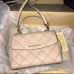 Michael Kors xs ava quilted leather blush pink purse Photo 0