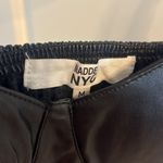 Steve Madden Black leather top Photo 2