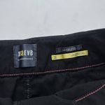 Anthropologie  Maeve The Colette Magic Fabric Crop Wide-Leg Pants Black Sz 31 Photo 3