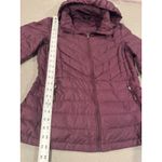 32 Degrees Heat Womens Hooded Packable Down Jacket Plum Purple Size Medium Photo 5