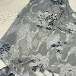 Victoria's Secret Nwt  Vintage silky sheer short sleeve shirt pajama set medium b Photo 2