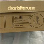 Charlotte Russe dark red suede lace up hee… Photo 8