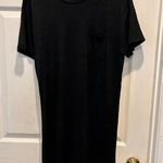 Everlane Womens Dress Large 100% Linen Lightweight TShirt Minimal Beachy Black Photo 0
