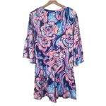 Lilly Pulitzer Del Lago Romper Nauti Navy Boho Bateau Size M Resortwear Beach Photo 6