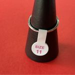 Bomb Party RBP3576 “Refined Taste” Cubic Zirconia on Rhodium Size 11 Ring NWT Photo 2