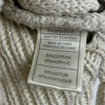 Cupcakes and Cashmere Small Sleeveless Knit Oatmeal Beige Tie Side Slit Sweater White Photo 8