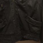 Wet Seal NWT  Faux leather hooded jacket. Photo 2