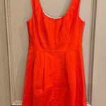 J.Crew Suiting Orange Sleeveless Cotton Sheath Work Business Dress Size 2 Photo 0