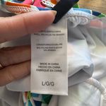 Nautica  One-Piece Swimsuit Large Geometric Print Adjustable Back Ruched Tank Swimwear Photo 7