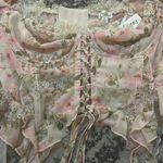 For Love & Lemons Emmaline Corset Top Size M Photo 5