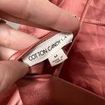 Cotton Candy LA Pink Satin Slip Mini Dress Medium Photo 3