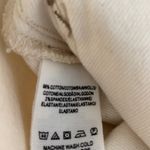 We The Free Free People Denim Jean Shorts New  27 Button Fly High Waist Ivory Photo 13