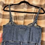 Juicy Couture  Sweetheart Neckline Medium‎ Wash Denim Mini Dress Size Medium Photo 6