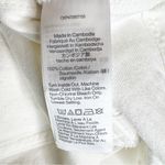 Madewell NWT Denim Square Neck Sleeveless Mini Dress in Tile White Size 14 Photo 10