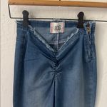 BDG  Blue Ruched V Front Flare Jean Stretchy 25 Photo 2